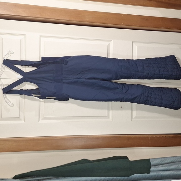 Vintage White Fir Sunnyvale, CA nylon adjustable ski snow pants - blue - 10 - Picture 8 of 10
